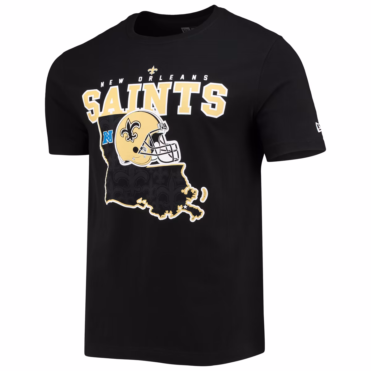 Men's New Era Black New Orleans Saints Local Pack T-Shirt 3 Men's New Era Black New Orleans Saints Local Pack T-Shirt