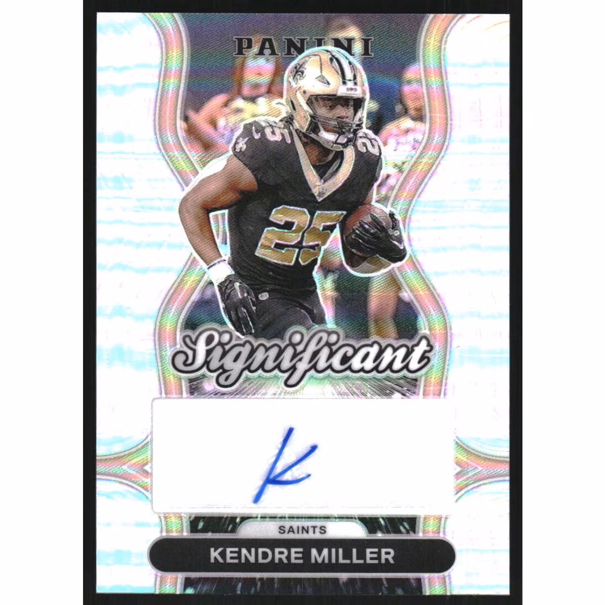 2024 Panini Prizm Significant Signatures #87 Kendre Miller 8 2024 Panini Prizm Significant Signatures #87 Kendre Miller