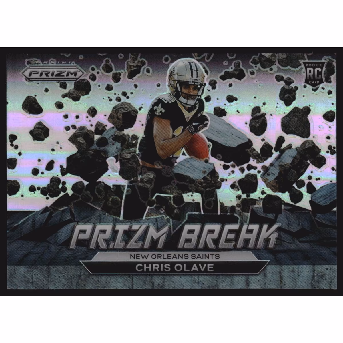 2022 Panini Prizm Prizm Break Prizms Silver #10 Chris Olave 8 2022 Panini Prizm Prizm Break Prizms Silver #10 Chris Olave
