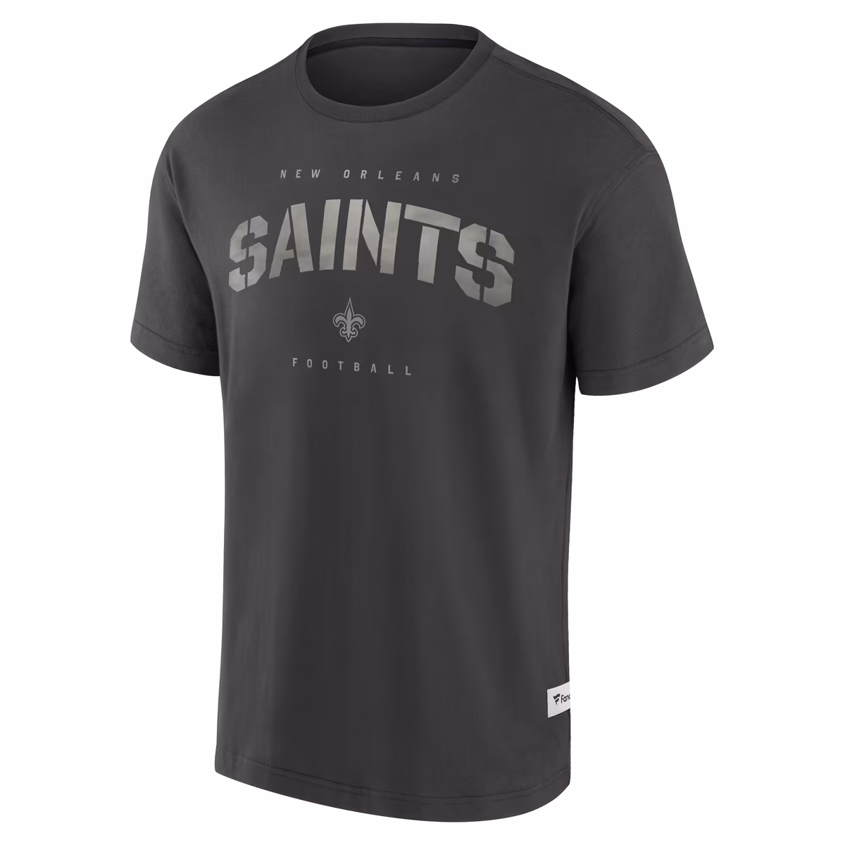 Men's Fanatics Charcoal New Orleans Saints Elements Weathered Tonal Future Ground T-Shirt 3 Men's Fanatics Charcoal New Orleans Saints Elements Weathered Tonal Future Ground T-Shirt