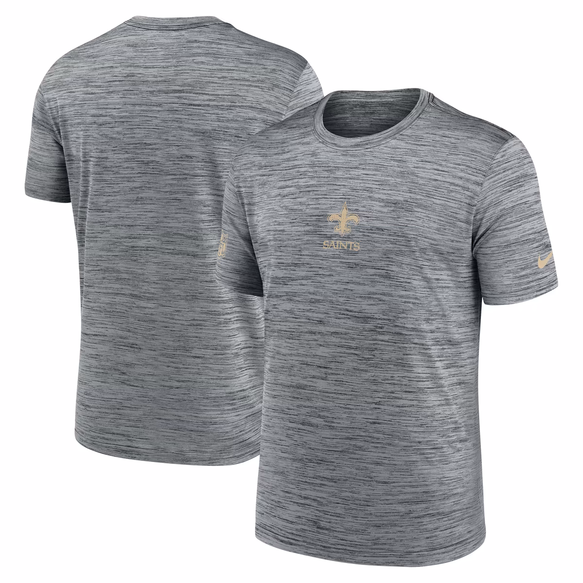 Men's Nike Gray New Orleans Saints Sideline Velocity Dri-FIT T-Shirt