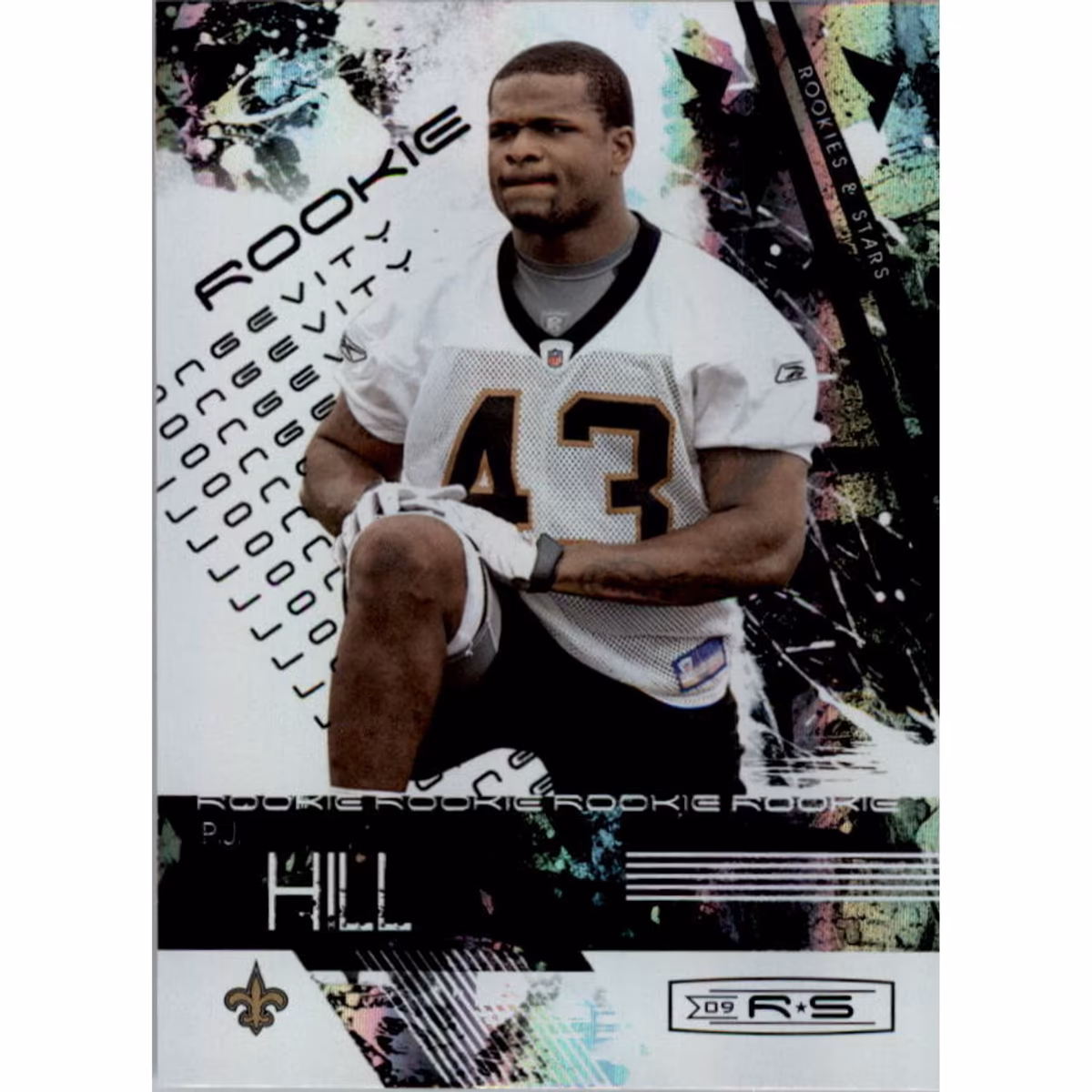 2009 Donruss Rookies and Stars Longevity Parallel Silver Holofoil #179 P.J. Hill