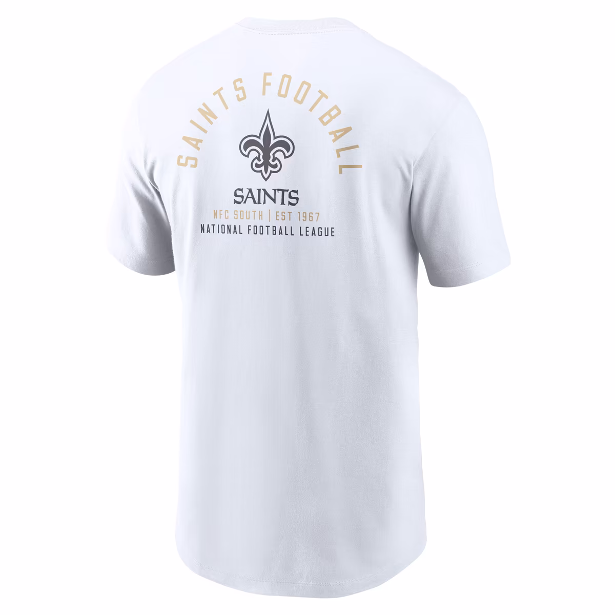 Men's Nike White New Orleans Saints Split Logo T-Shirt 4 Men's Nike White New Orleans Saints Split Logo T-Shirt