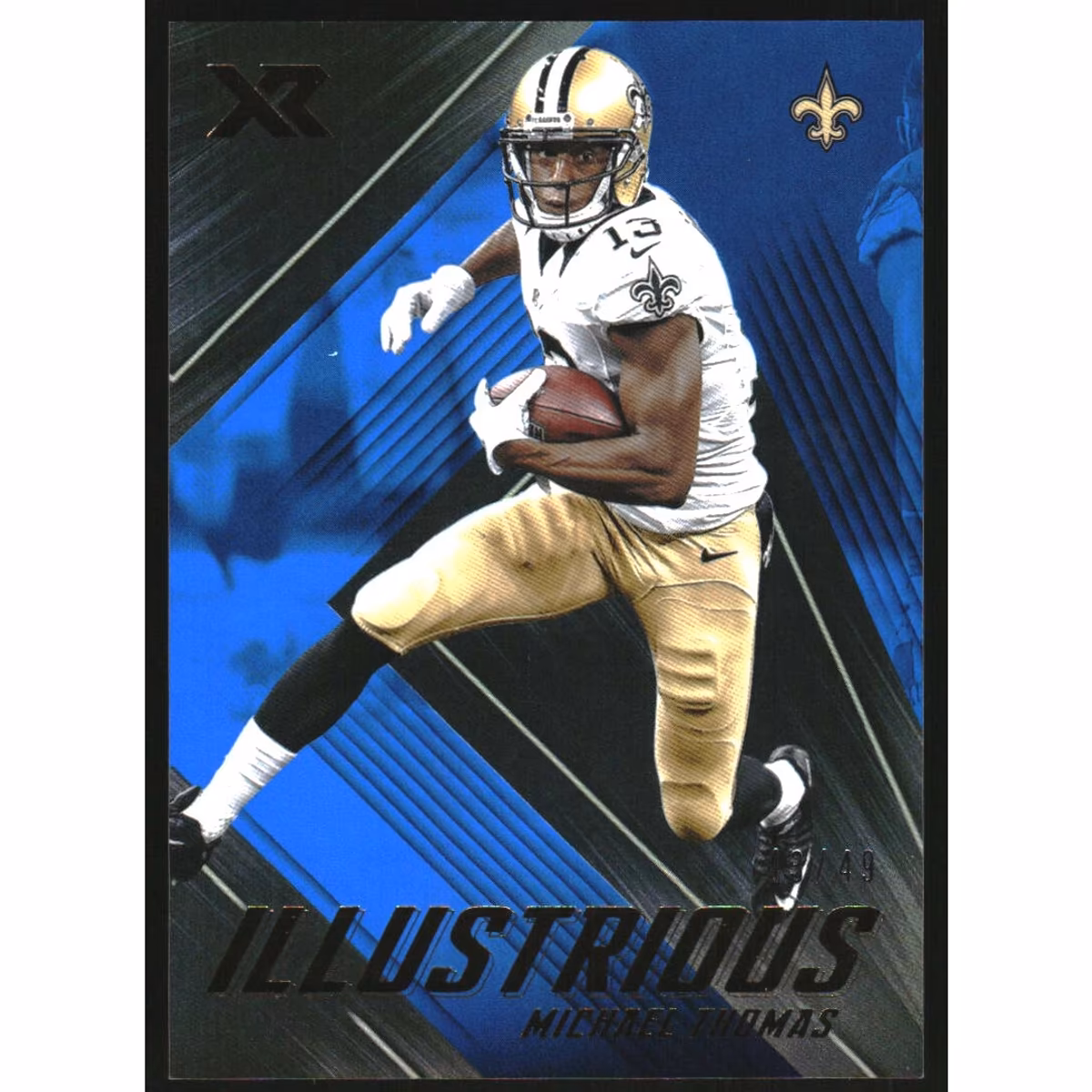 2017 Panini XR Illustrious Blue #9 Michael Thomas
