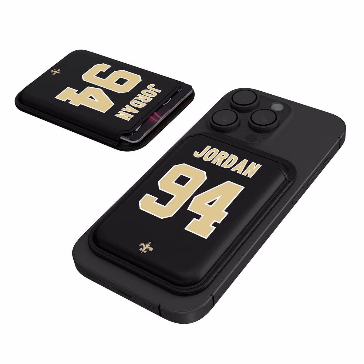 Keyscaper Cameron Jordan Black New Orleans Saints Magnetic Credit Card Wallet 1 Keyscaper Cameron Jordan Black New Orleans Saints Magnetic Credit Card Wallet