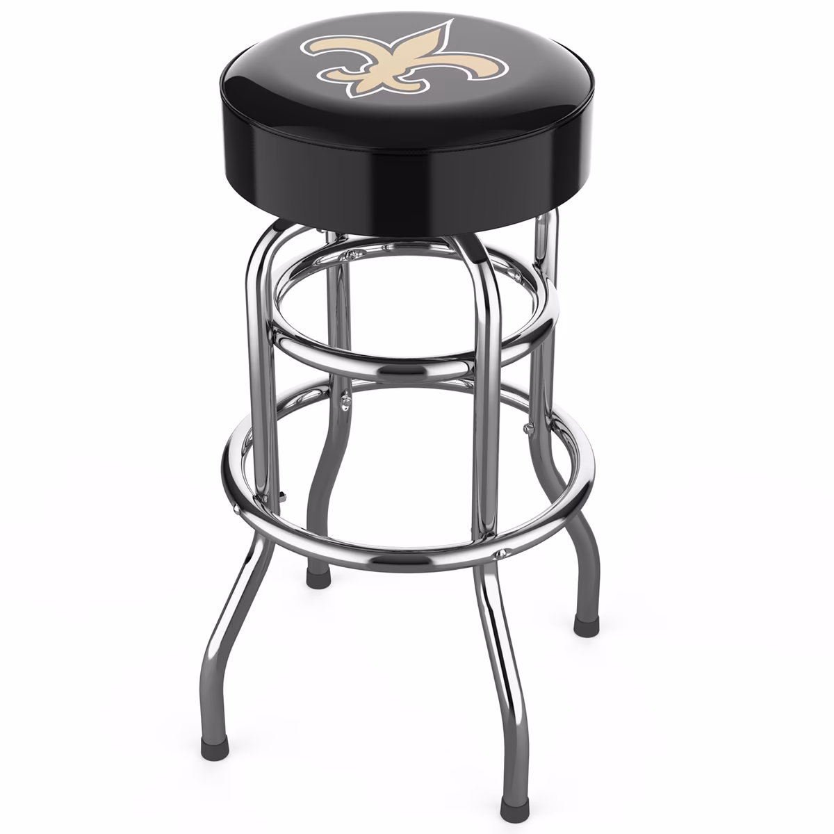 Imperial  New Orleans Saints Team Chrome Bar Stool