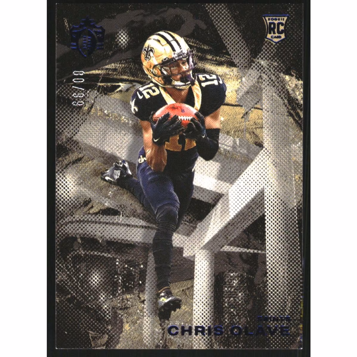 2022 Panini Chronicles Gridiron Kings Blue #8 Chris Olave