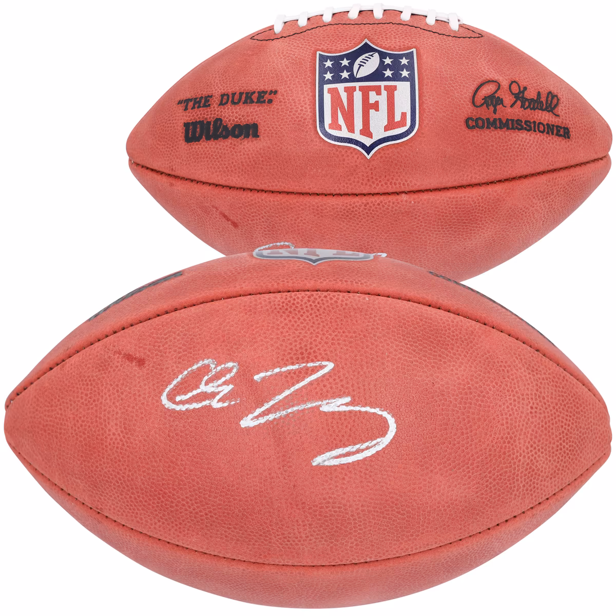 Chase Young New Orleans Saints Autographed Wilson Duke Full Color Football 1 Chase Young New Orleans Saints Autographed Wilson Duke Full Color Football