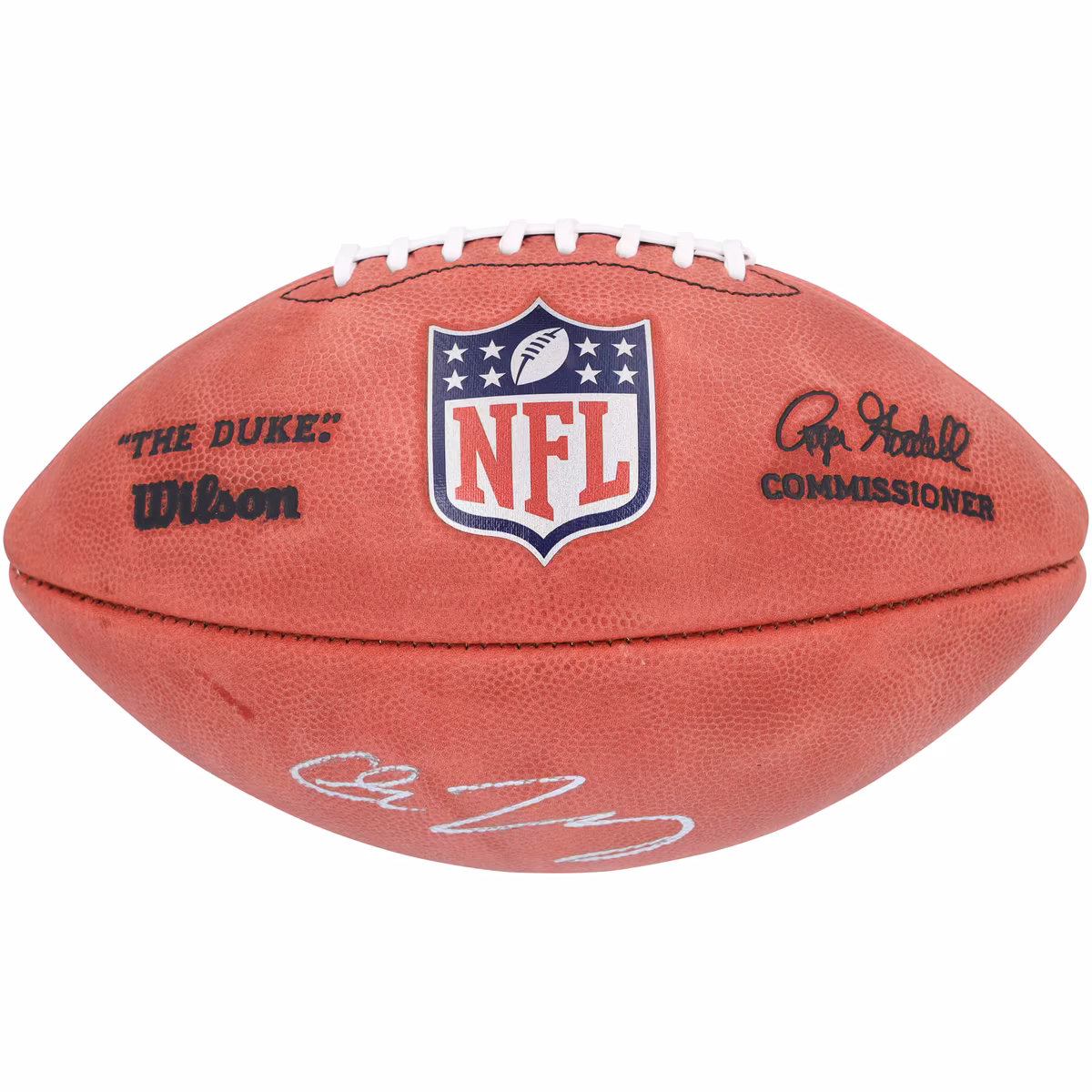 Chase Young New Orleans Saints Autographed Wilson Duke Full Color Football 4 Chase Young New Orleans Saints Autographed Wilson Duke Full Color Football