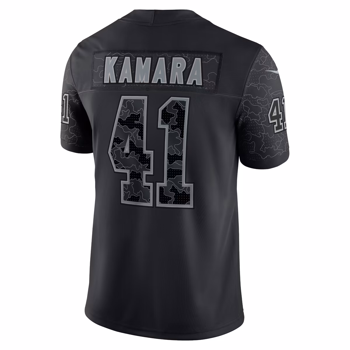 Men's Nike Alvin Kamara Black New Orleans Saints RFLCTV Limited Jersey 6 Men's Nike Alvin Kamara Black New Orleans Saints RFLCTV Limited Jersey