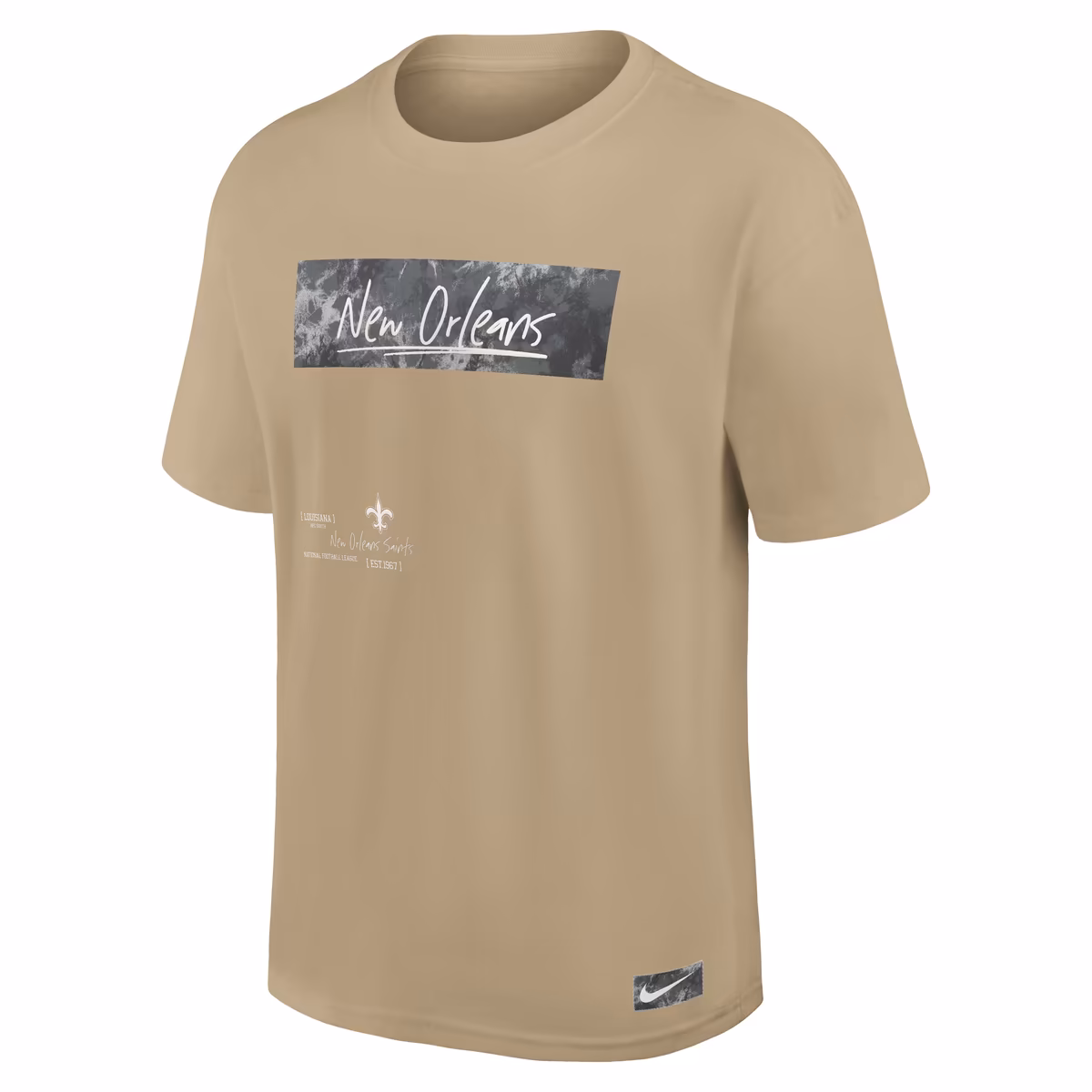 Men's Nike Tan New Orleans Saints Statement Max90 T-Shirt 3 Men's Nike Tan New Orleans Saints Statement Max90 T-Shirt
