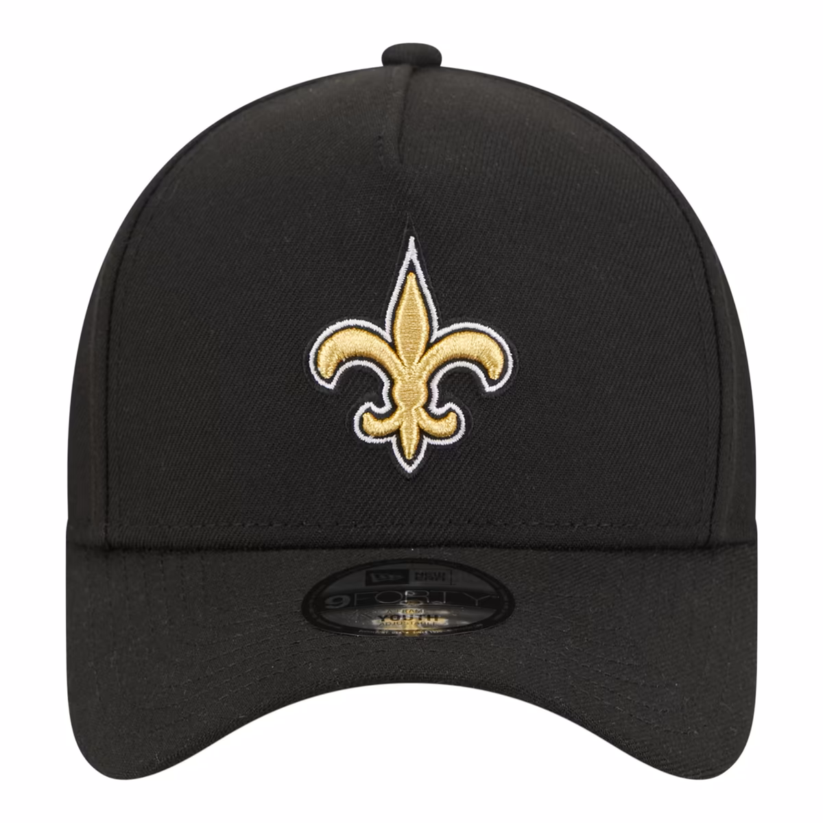 Youth New Era Black New Orleans Saints 9FORTY A-Frame Adjustable Hat 3 Youth New Era Black New Orleans Saints 9FORTY A-Frame Adjustable Hat