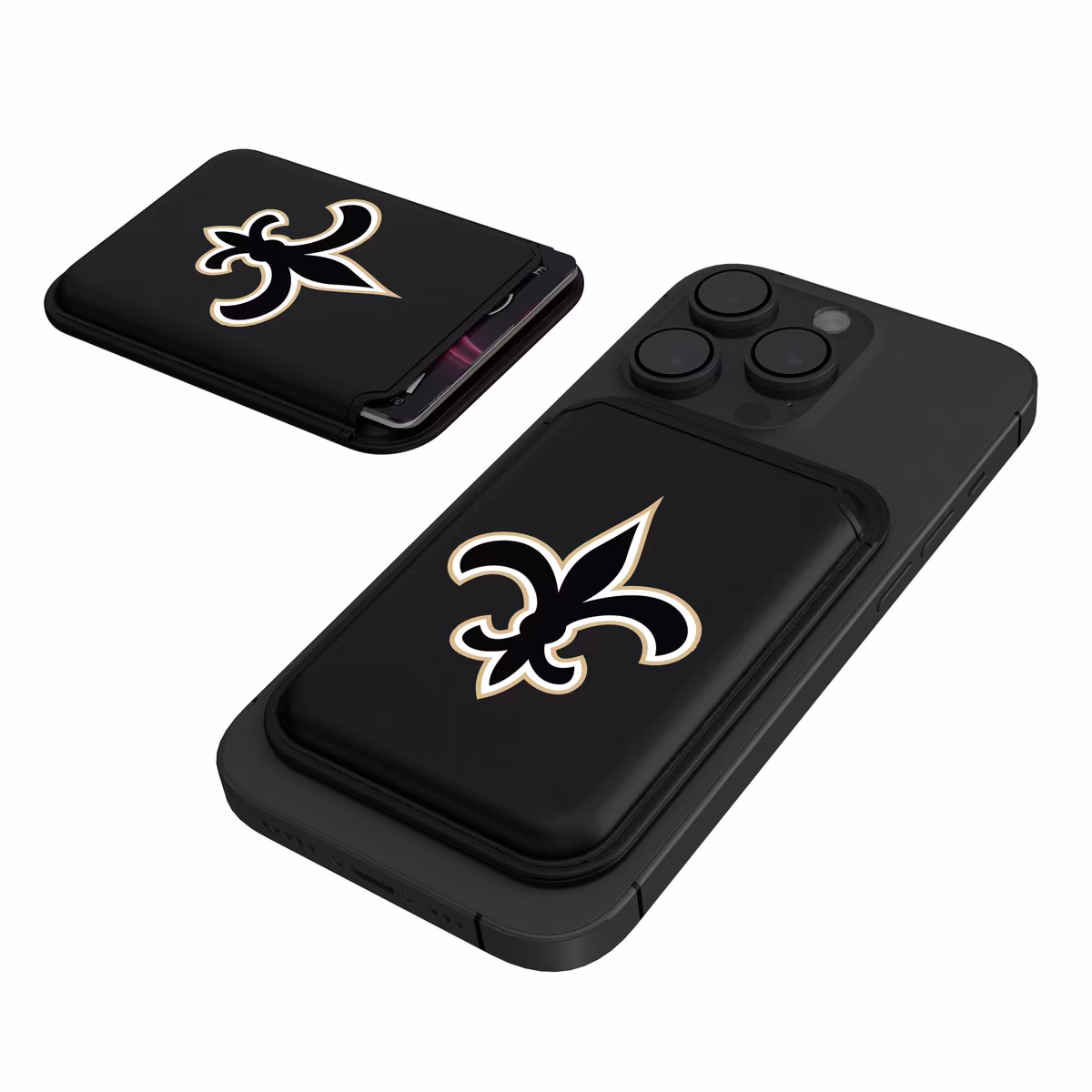Keyscaper New Orleans Saints Magnetic Credit Card Wallet