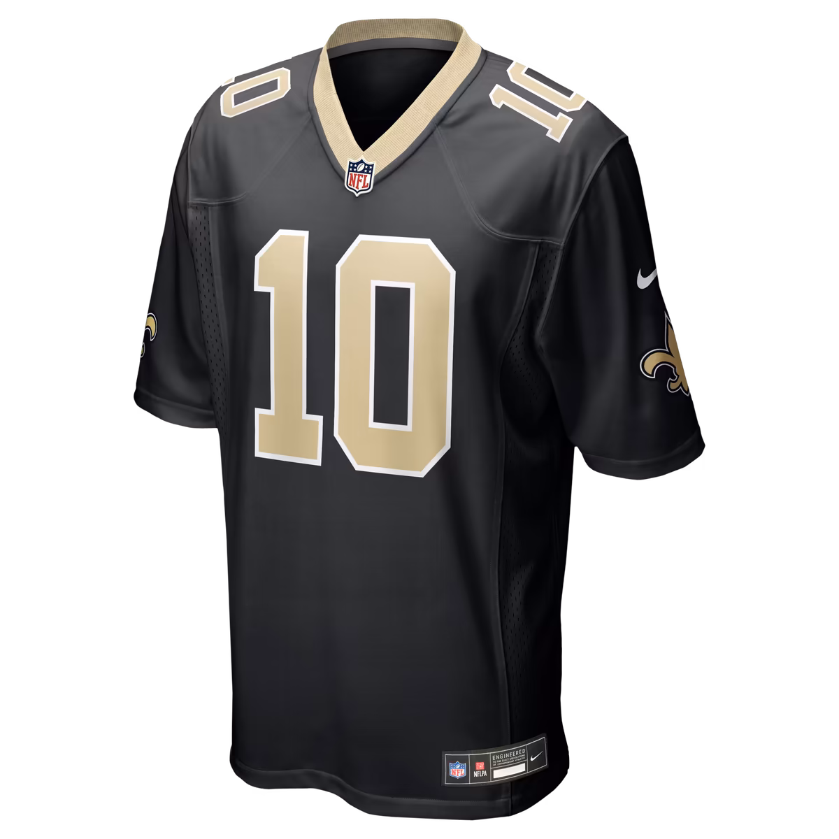 Men's Nike Brandin Cooks Black New Orleans Saints Team Game Jersey 3 Men's Nike Brandin Cooks Black New Orleans Saints Team Game Jersey