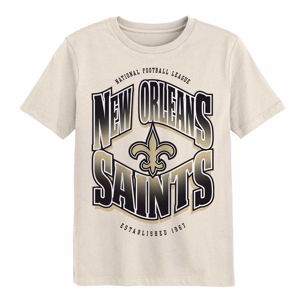 Youth Outerstuff Cream New Orleans Saints Huddle T-Shirt 9 Youth Outerstuff Cream New Orleans Saints Huddle T-Shirt