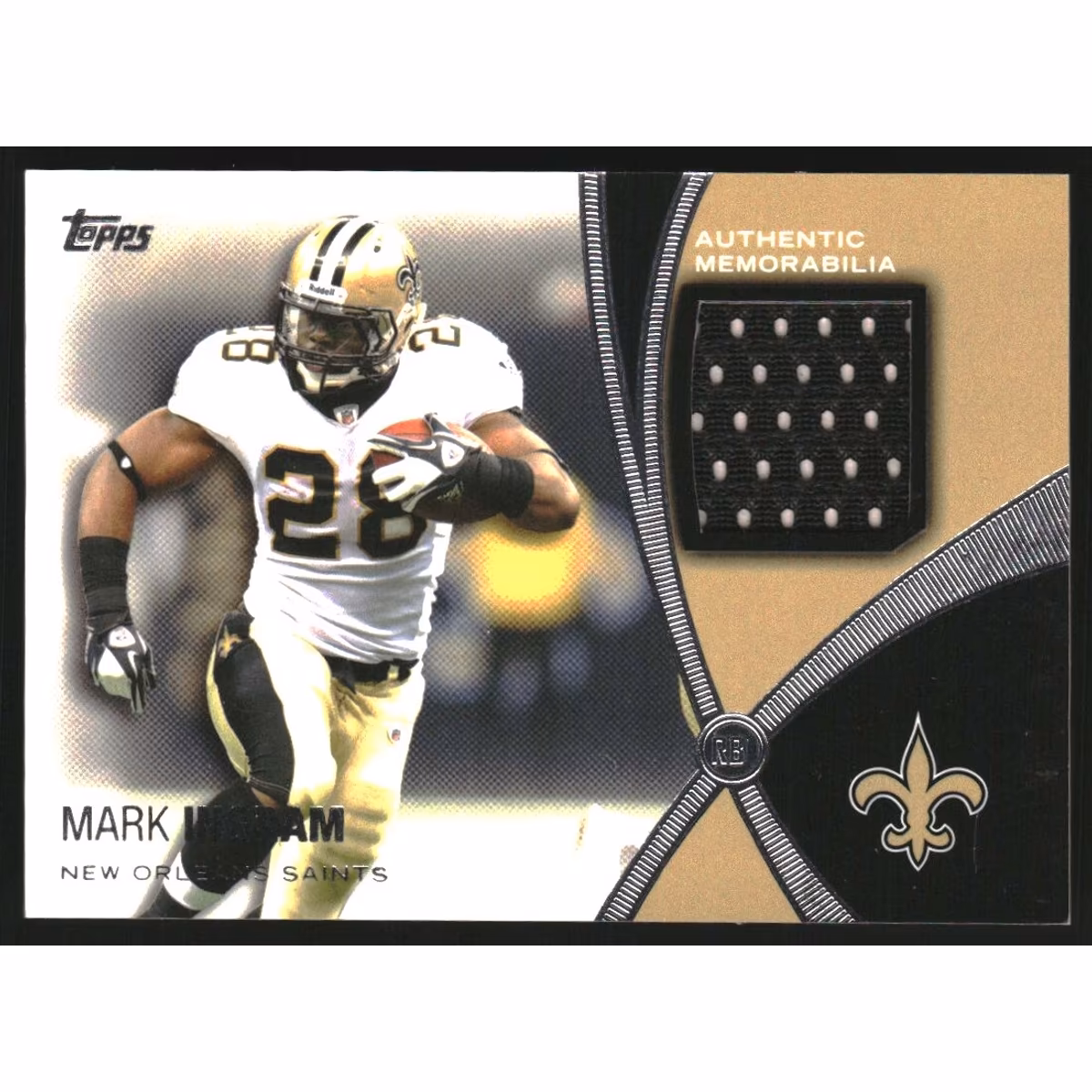 2012 Topps Prolific Playmakers Relics #PPRMI Mark Ingram