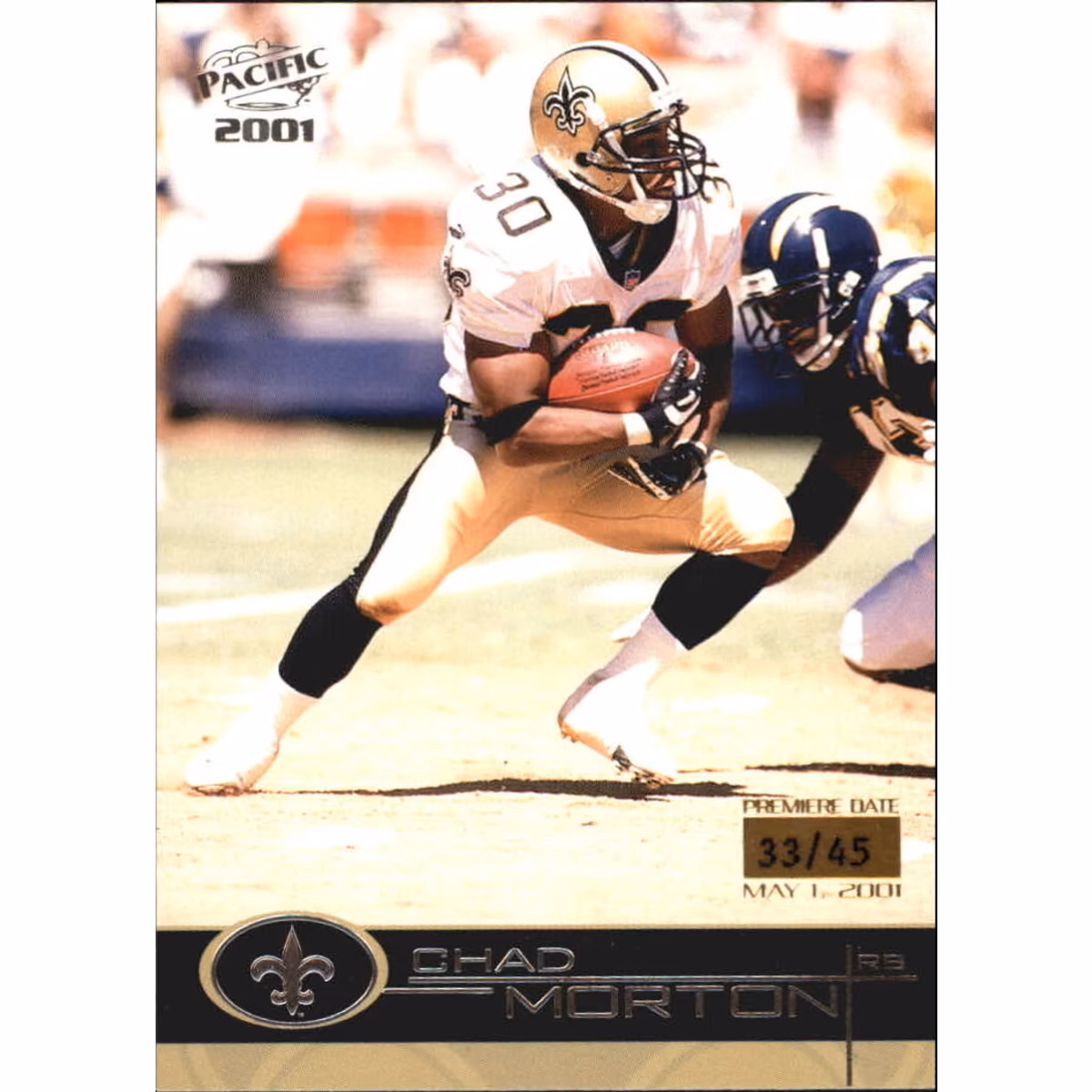 2001 Pacific Premiere Date #270 Chad Morton 13 2001 Pacific Premiere Date #270 Chad Morton