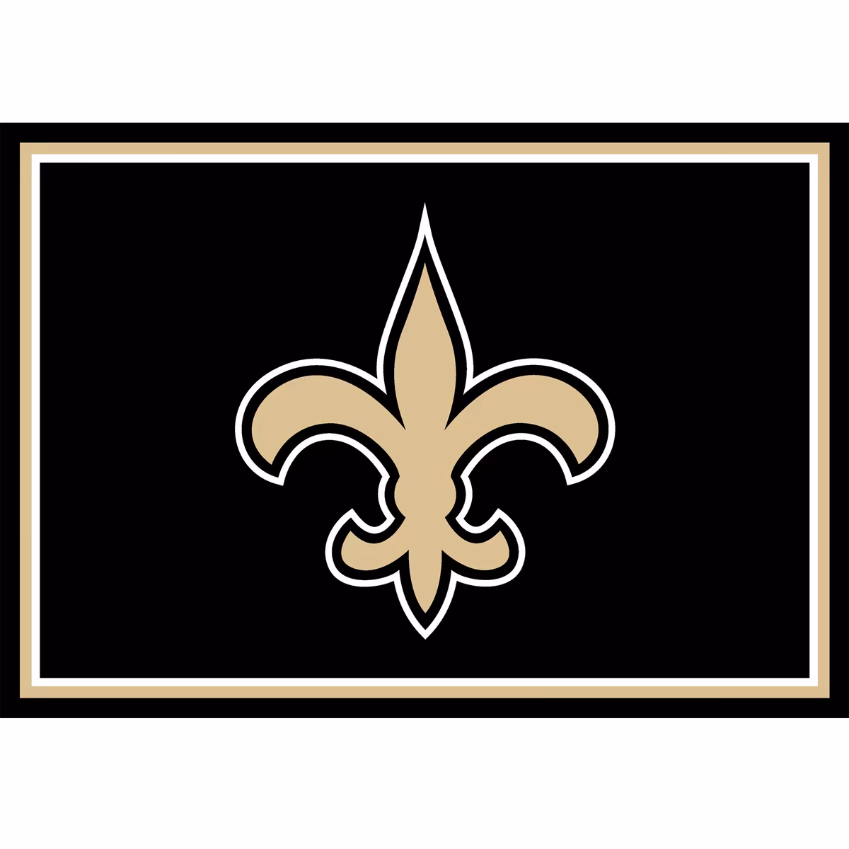 Imperial New Orleans Saints 2'8" x 3'10" Area Rug