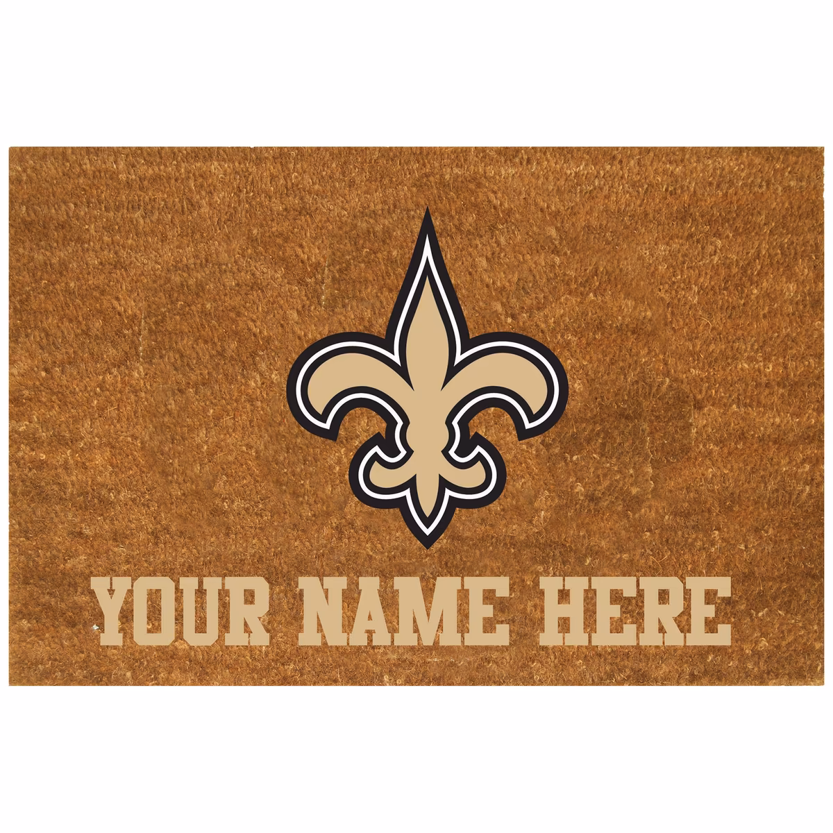 New Orleans Saints 19.5'' x 29.5'' Personalized Door Mat 9 New Orleans Saints 19.5'' x 29.5'' Personalized Door Mat