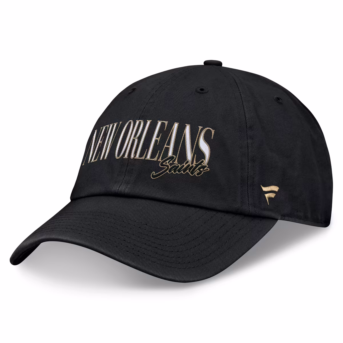 Women's Fanatics Black New Orleans Saints City Adjustable Hat
