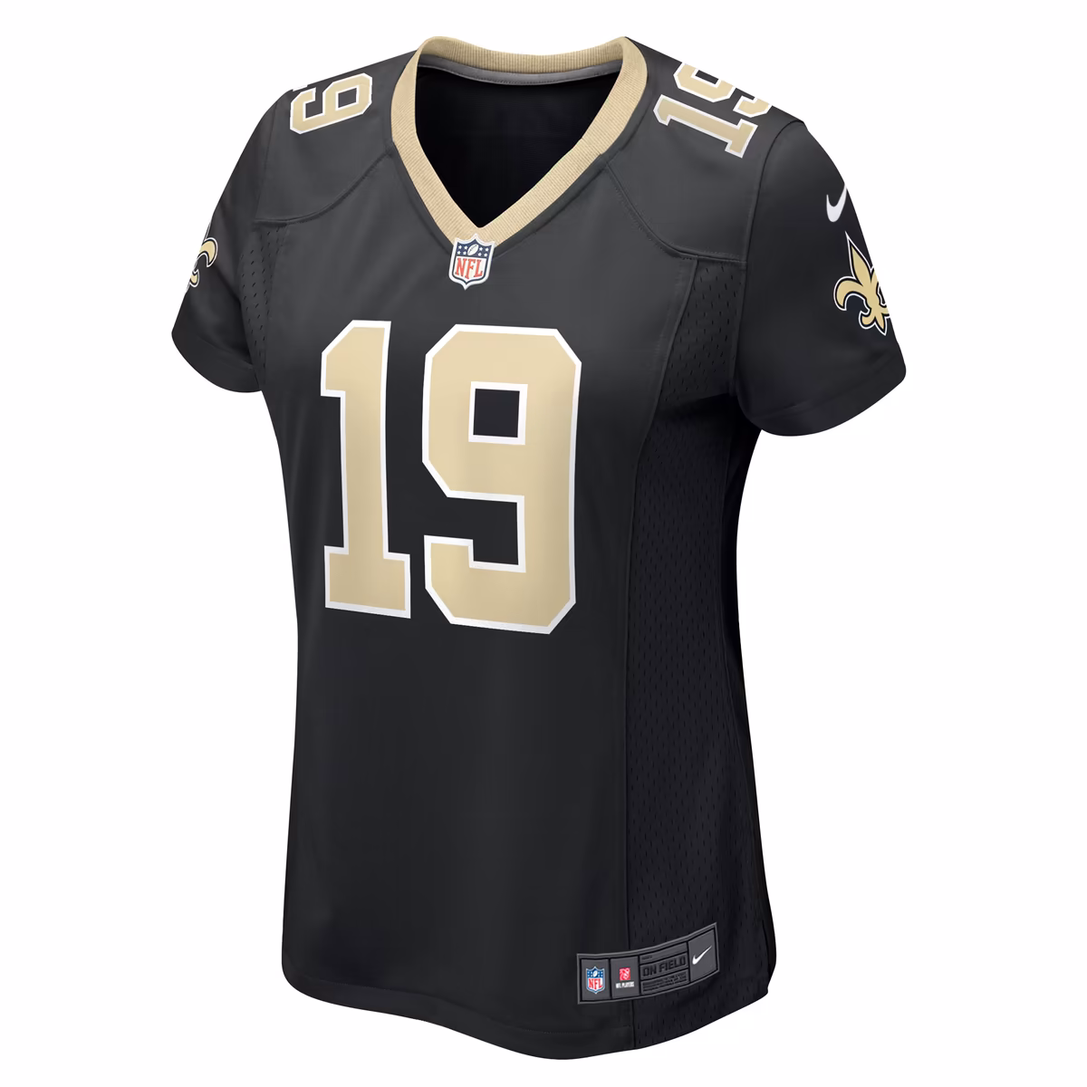 Women's Nike Blake Grupe Black New Orleans Saints Team Game Jersey 3 Women's Nike Blake Grupe Black New Orleans Saints Team Game Jersey