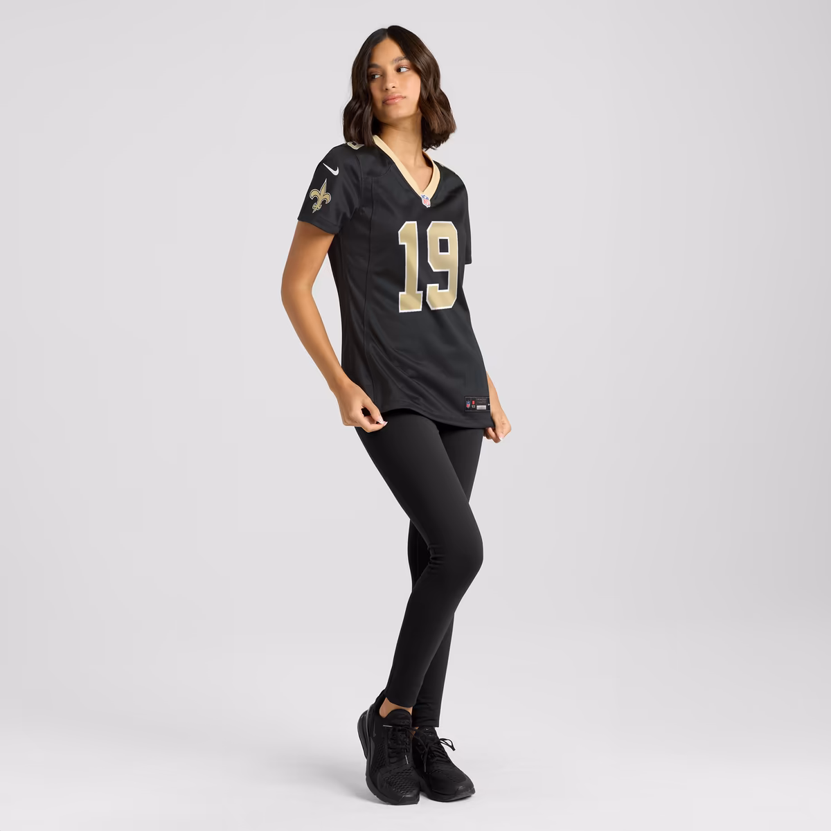 Women's Nike Blake Grupe Black New Orleans Saints Team Game Jersey 5 Women's Nike Blake Grupe Black New Orleans Saints Team Game Jersey