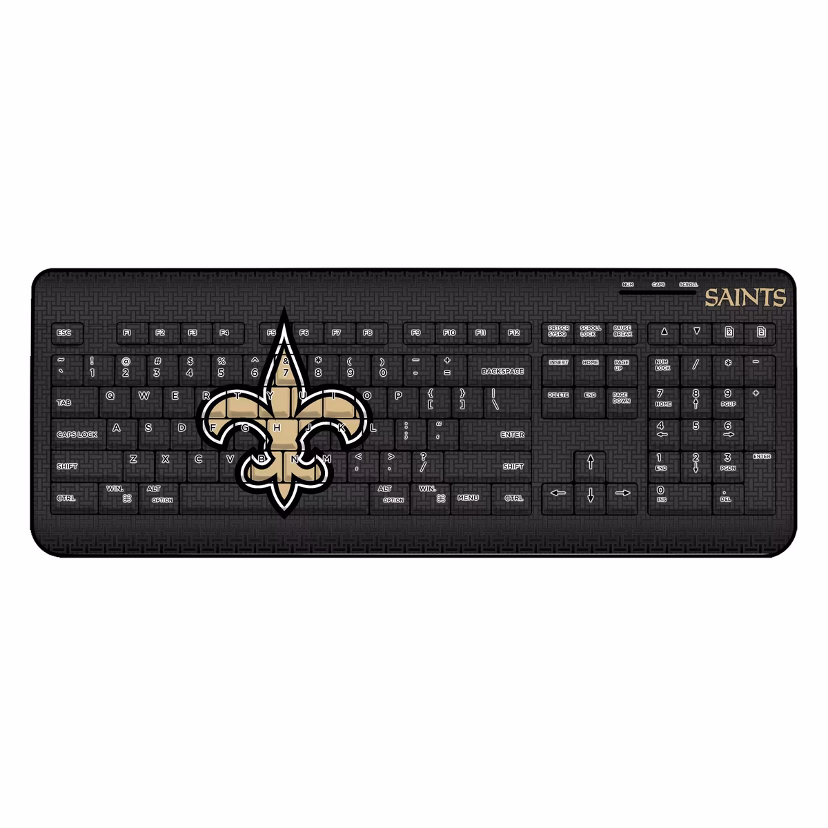 Keyscaper New Orleans Saints Wireless Keyboard 1 Keyscaper New Orleans Saints Wireless Keyboard