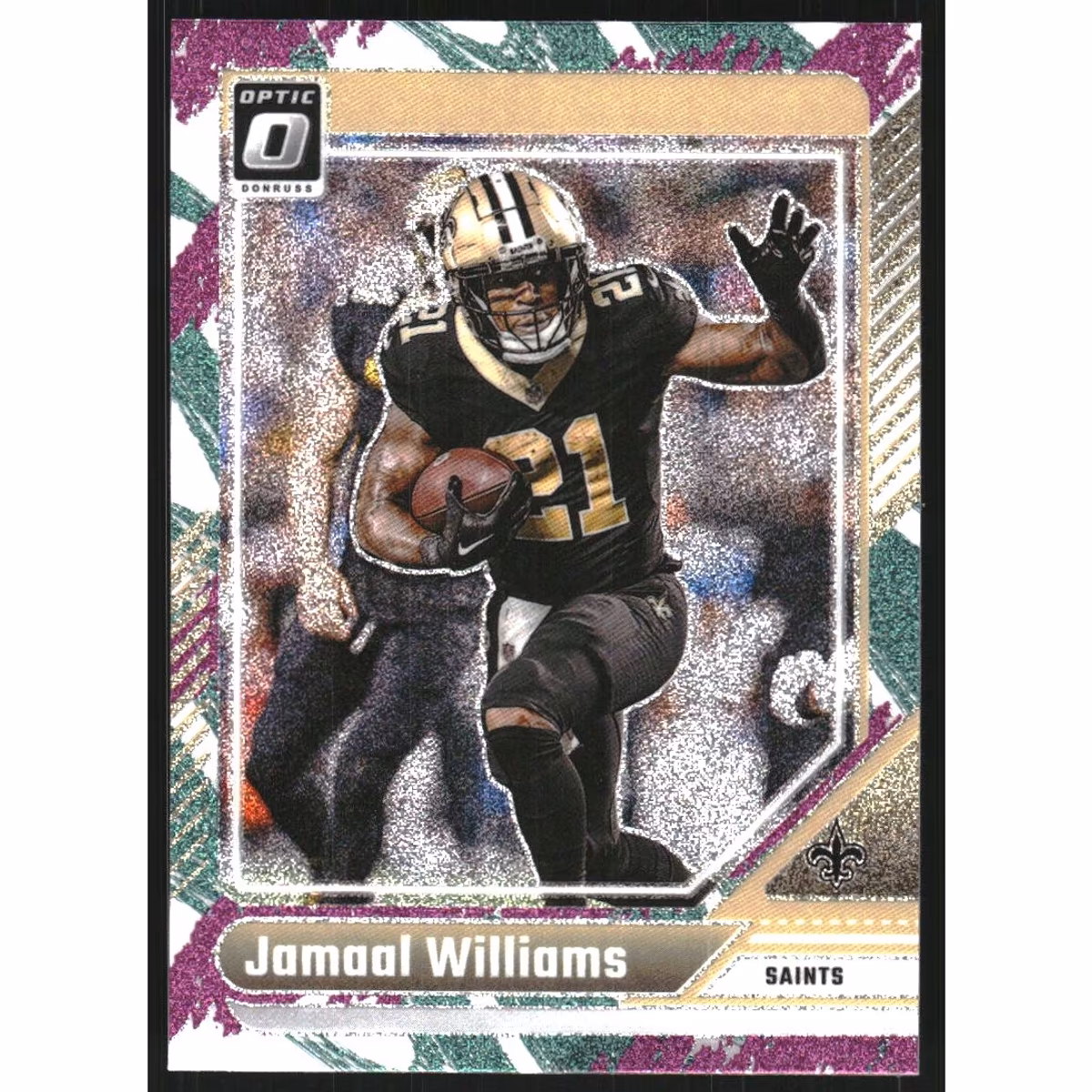 2024 Donruss Optic Jazz #142 Jamaal Williams 6 2024 Donruss Optic Jazz #142 Jamaal Williams