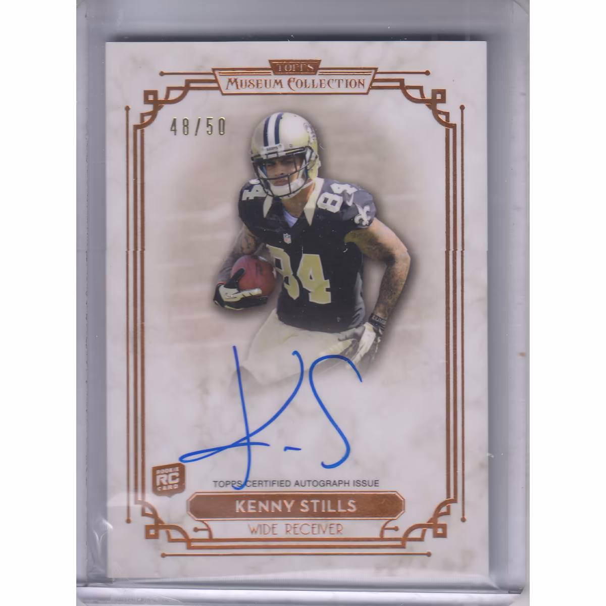 2013 Topps Museum Collection Signature Series Autographs Copper #SSAKS Kenny Stills