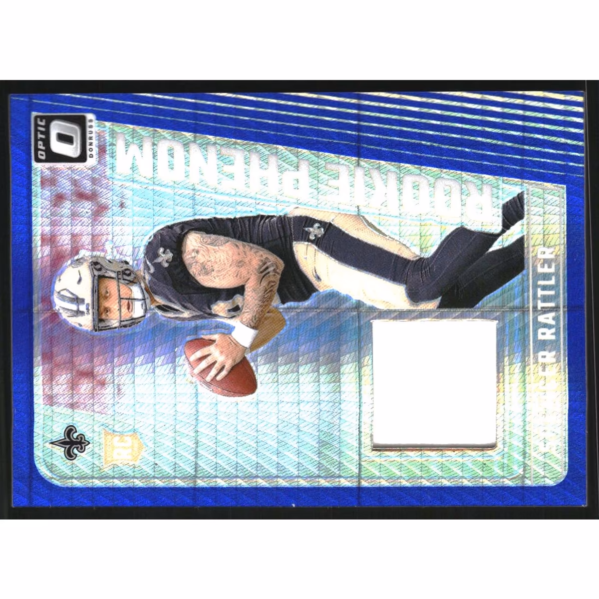 2024 Donruss Optic Rookie Phenoms Blue Hyper #37 Spencer Rattler