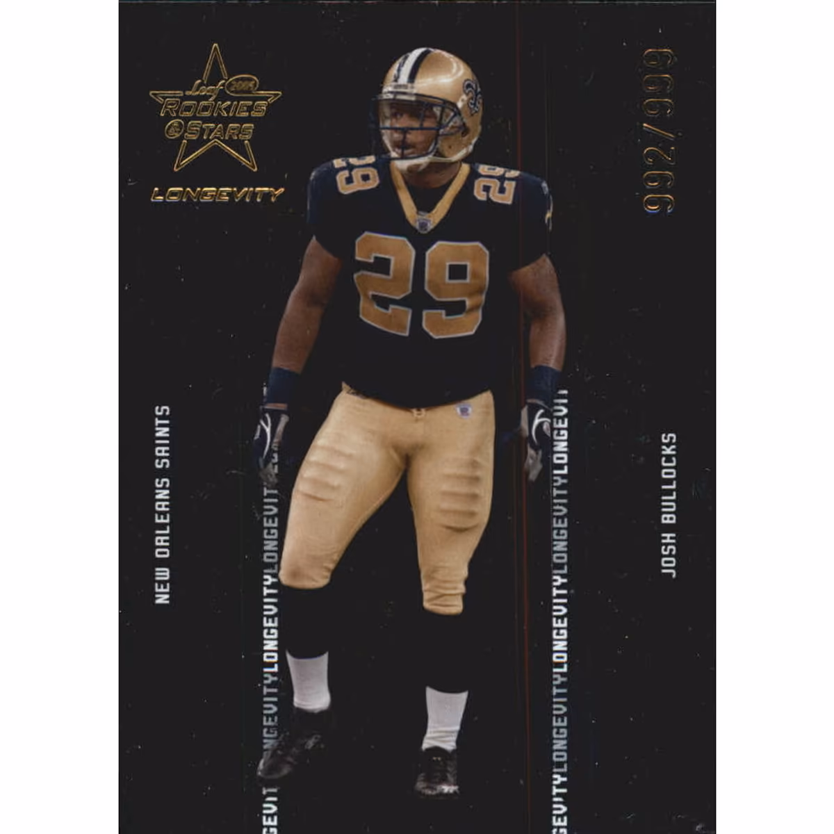 2005 Leaf Rookies and Stars Longevity Parallel #116 Josh Bullocks