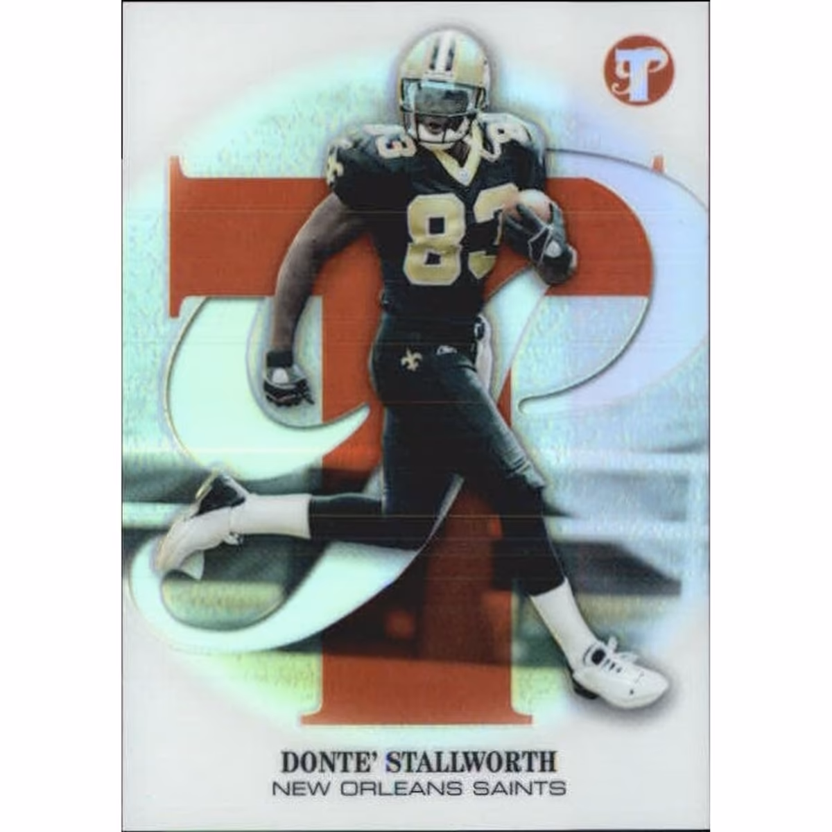 2002 Topps Pristine Refractors #98 Donte Stallworth R 9 2002 Topps Pristine Refractors #98 Donte Stallworth R