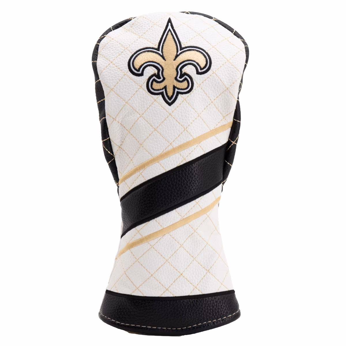 New Orleans Saints Striped Quilted Fairway Headcover