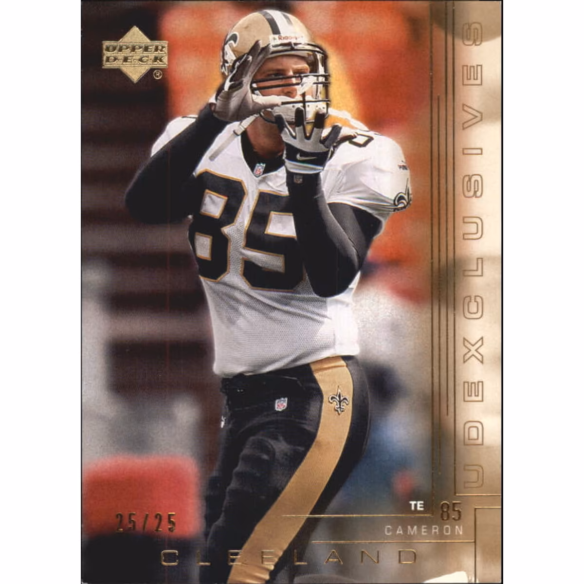 2000 Upper Deck Exclusives Gold #131 Cam Cleeland