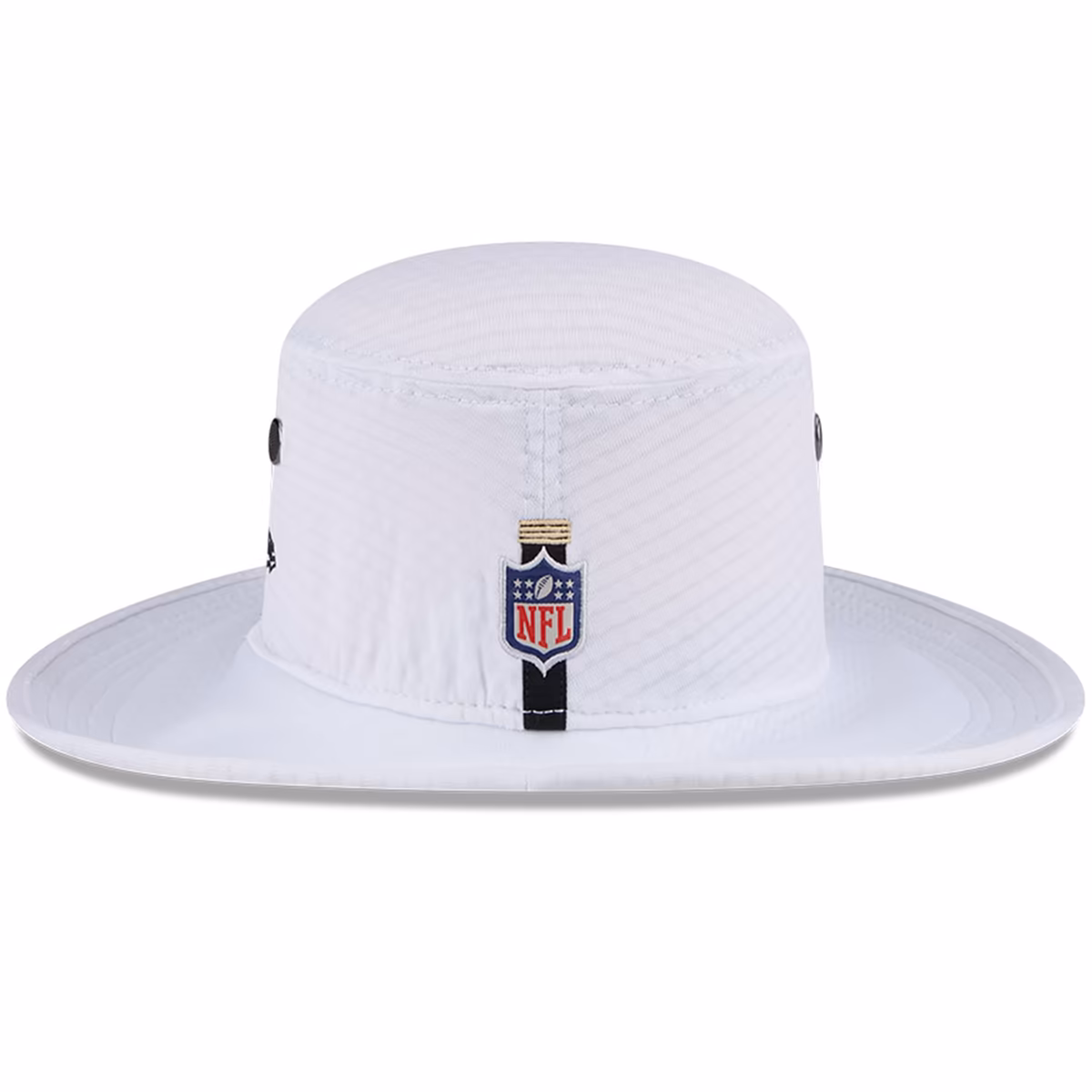 Men's New Era White New Orleans Saints 2024 NFL Training Camp Panama Bucket Hat 5 Men's New Era White New Orleans Saints 2024 NFL Training Camp Panama Bucket Hat