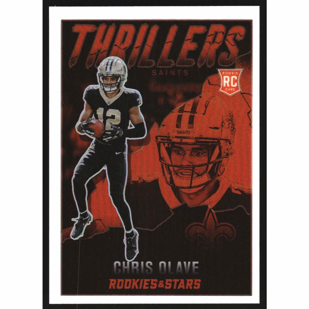 2022 Rookies and Stars Thrillers White #24 Chris Olave 9 2022 Rookies and Stars Thrillers White #24 Chris Olave