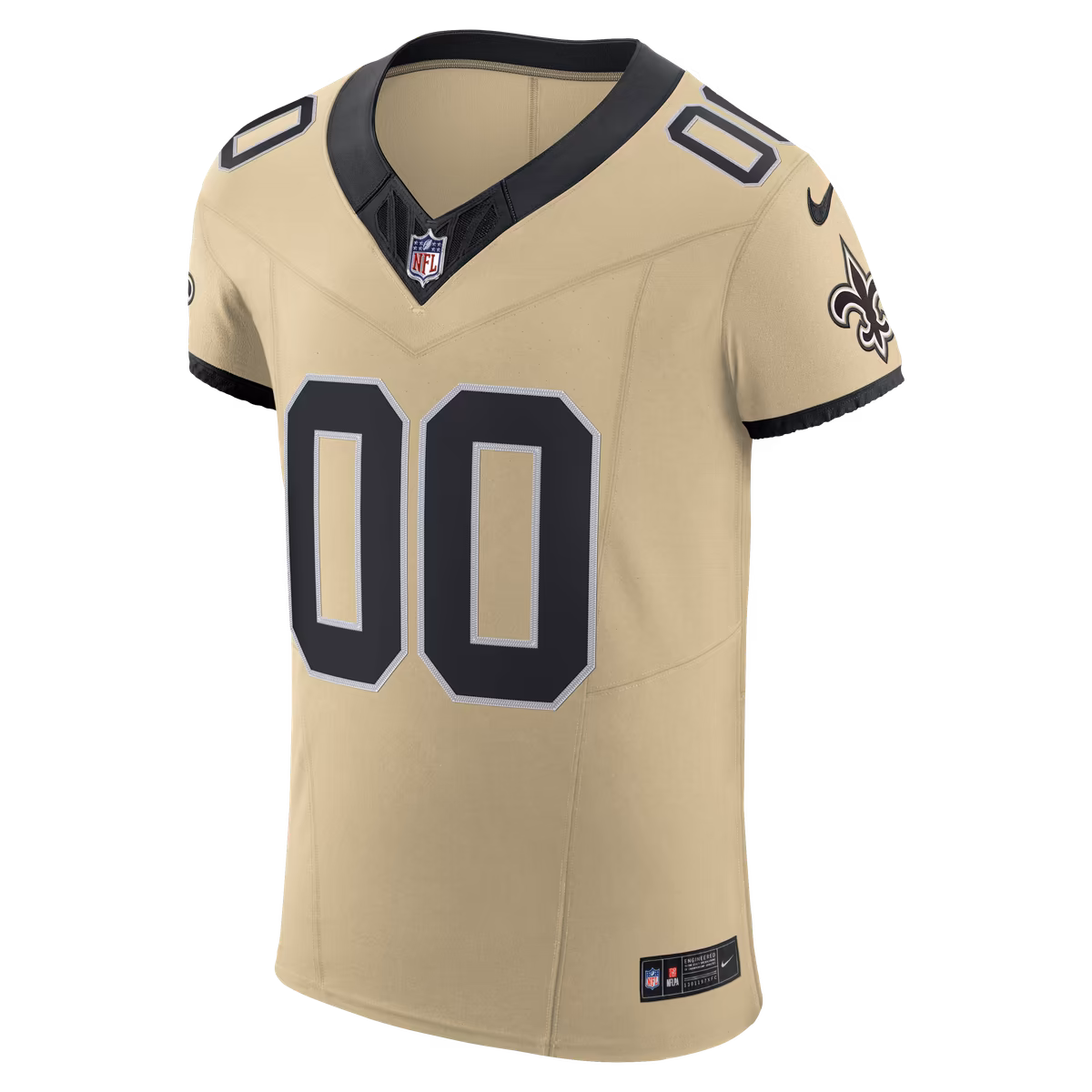 Men's Nike Gold New Orleans Saints Alternate Vapor F.U.S.E. Elite Custom Jersey 3 Men's Nike Gold New Orleans Saints Alternate Vapor F.U.S.E. Elite Custom Jersey