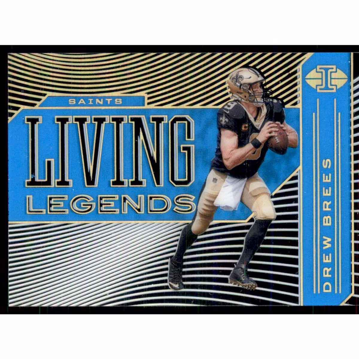 2020 Panini Illusions Living Legends Light Blue #6 Drew Brees