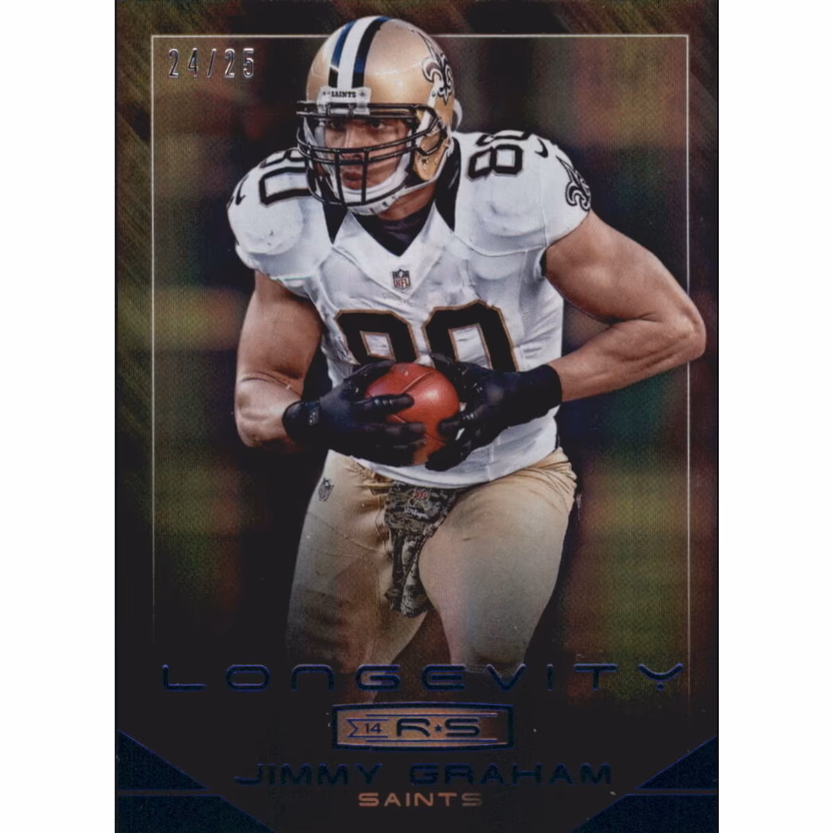2014 Rookies and Stars Longevity Sapphire #89 Jimmy Graham