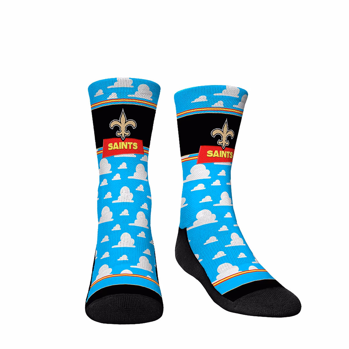 Youth Rock Em New Orleans Saints Toy Story 3-Pack Crew Socks 4 Youth Rock Em New Orleans Saints Toy Story 3-Pack Crew Socks