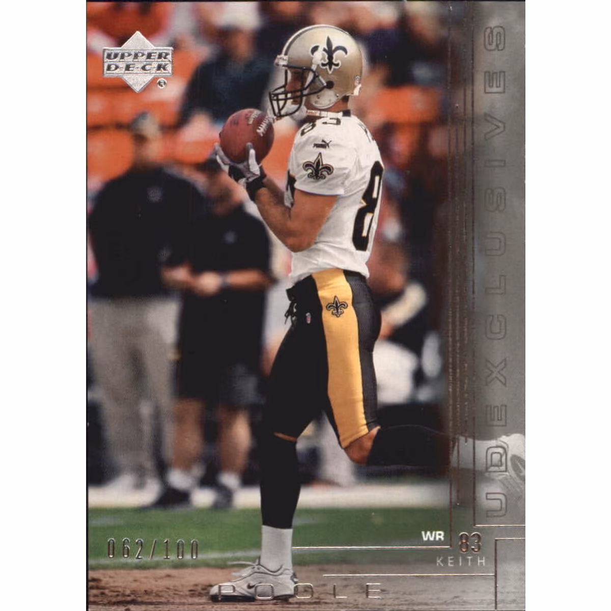 2000 Upper Deck Exclusives Silver #129 Keith Poole