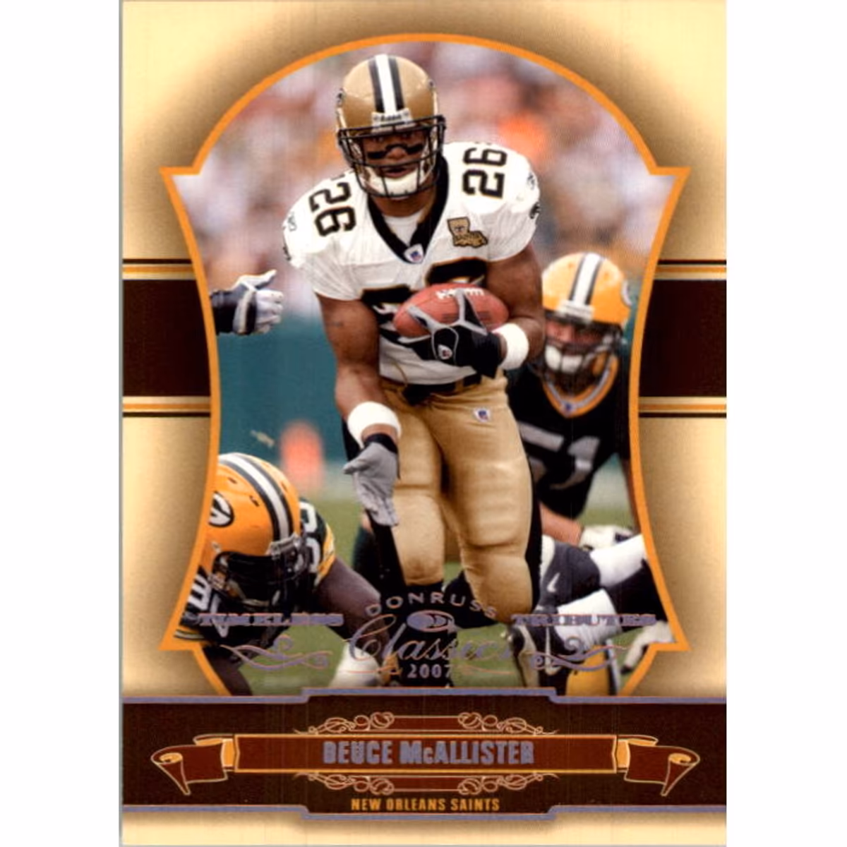 2007 Donruss Classics Timeless Tributes Bronze #61 Deuce McAllister 2 2007 Donruss Classics Timeless Tributes Bronze #61 Deuce McAllister