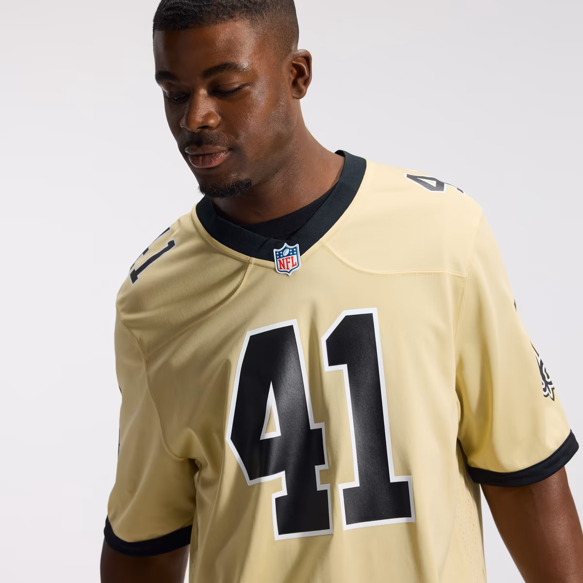 Men's Nike Alvin Kamara Gold New Orleans Saints Gameday Golds Alternate Game Player Jersey 11 Men's Nike Alvin Kamara Gold New Orleans Saints Gameday Golds Alternate Game Player Jersey