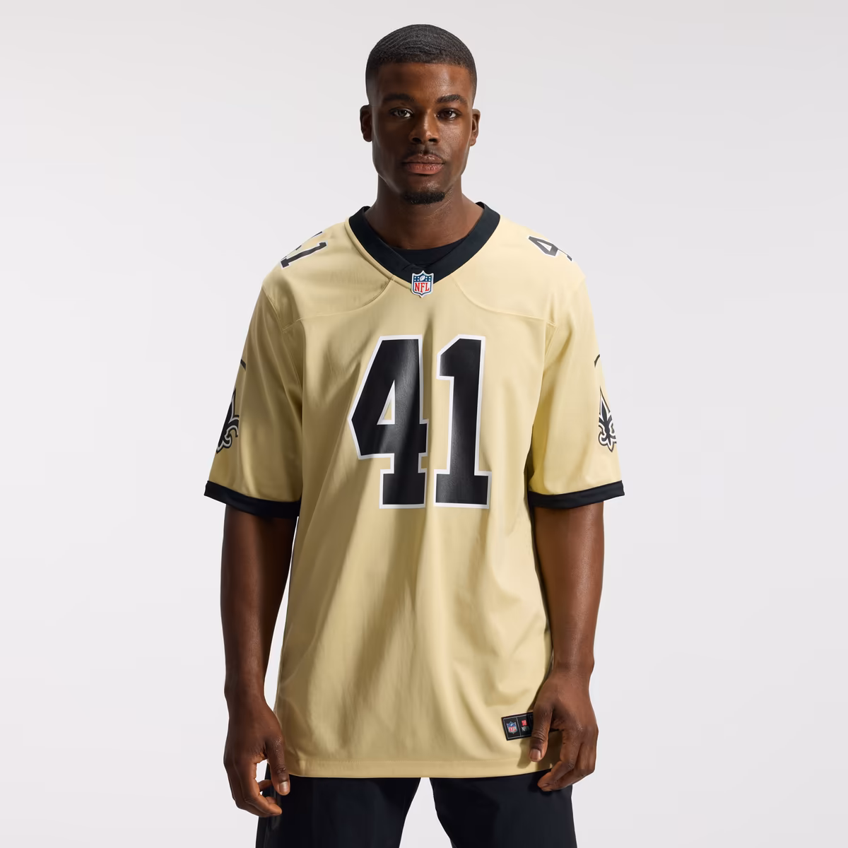 Men's Nike Alvin Kamara Gold New Orleans Saints Gameday Golds Alternate Game Player Jersey 3 Men's Nike Alvin Kamara Gold New Orleans Saints Gameday Golds Alternate Game Player Jersey