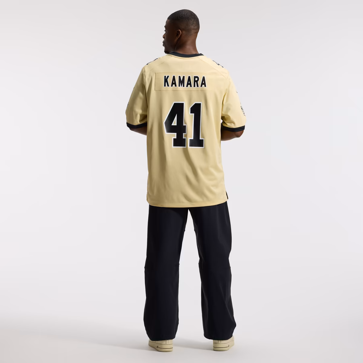 Men's Nike Alvin Kamara Gold New Orleans Saints Gameday Golds Alternate Game Player Jersey 6 Men's Nike Alvin Kamara Gold New Orleans Saints Gameday Golds Alternate Game Player Jersey