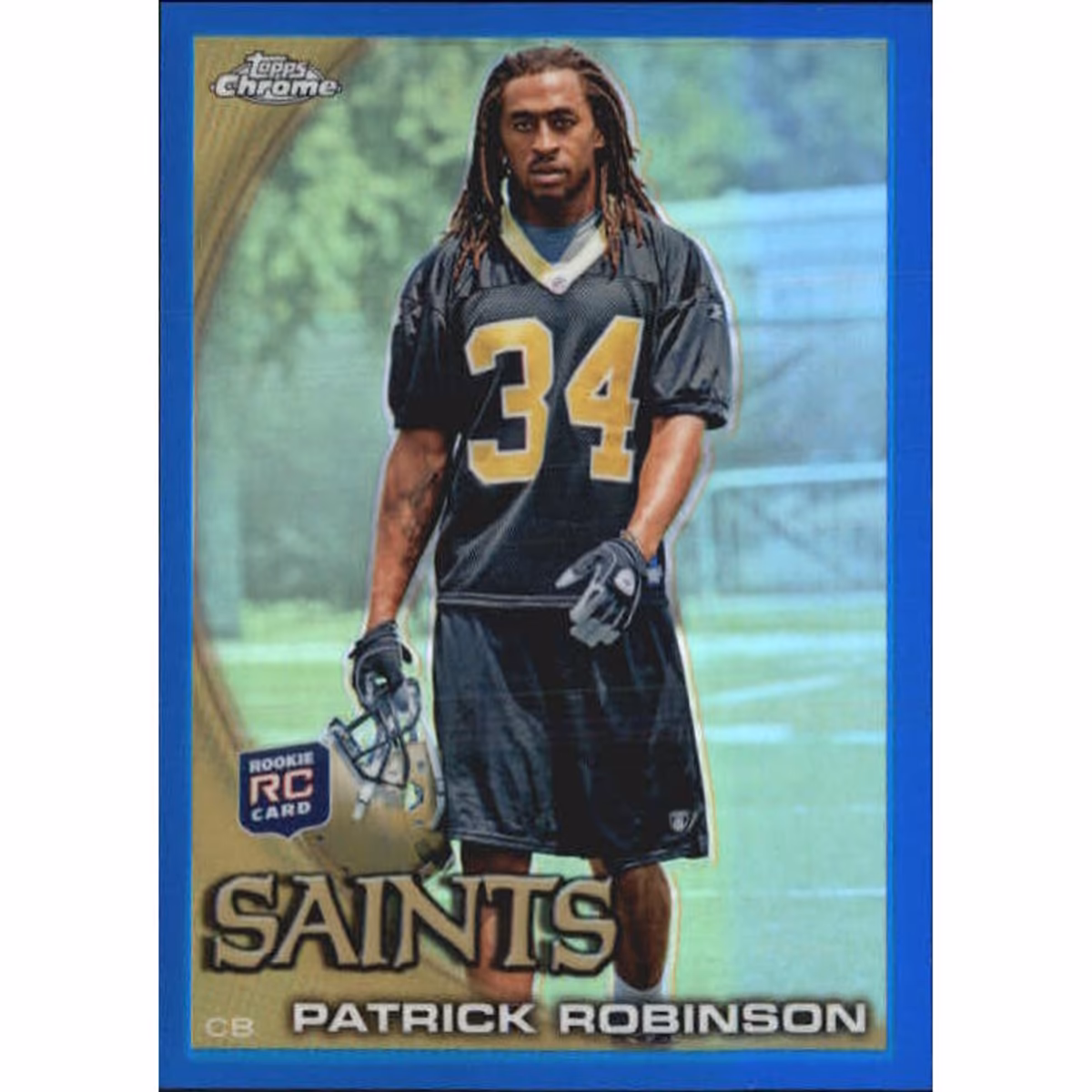 2010 Topps Chrome Blue Refractors #C69 Patrick Robinson