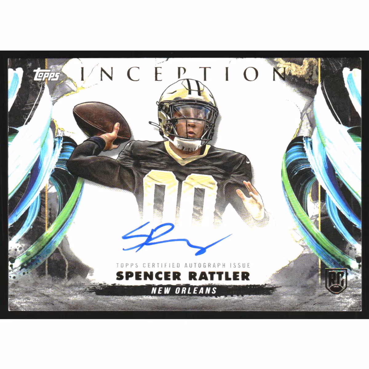 2024 Topps Inception Rookie Variation Autographs #RAVSR Spencer Rattler