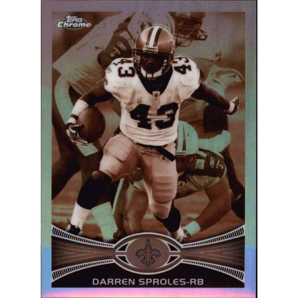 2012 Topps Chrome Sepia Refractors #136 Darren Sproles 13 2012 Topps Chrome Sepia Refractors #136 Darren Sproles