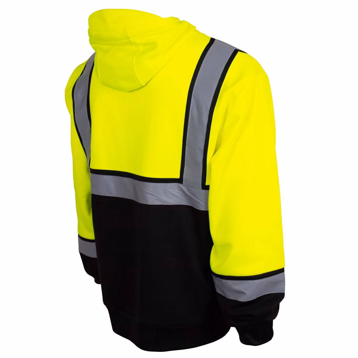 Men's Yellow New Orleans Saints High-Visibility Safety Hooded Sweatshirt 4 Men's Yellow New Orleans Saints High-Visibility Safety Hooded Sweatshirt