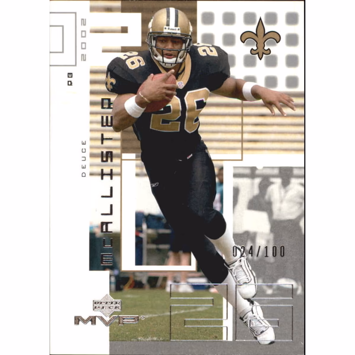 2002 Upper Deck MVP Silver #149 Deuce McAllister